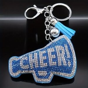 Blue Cheer Bag Purse Backpack Charm Keychain